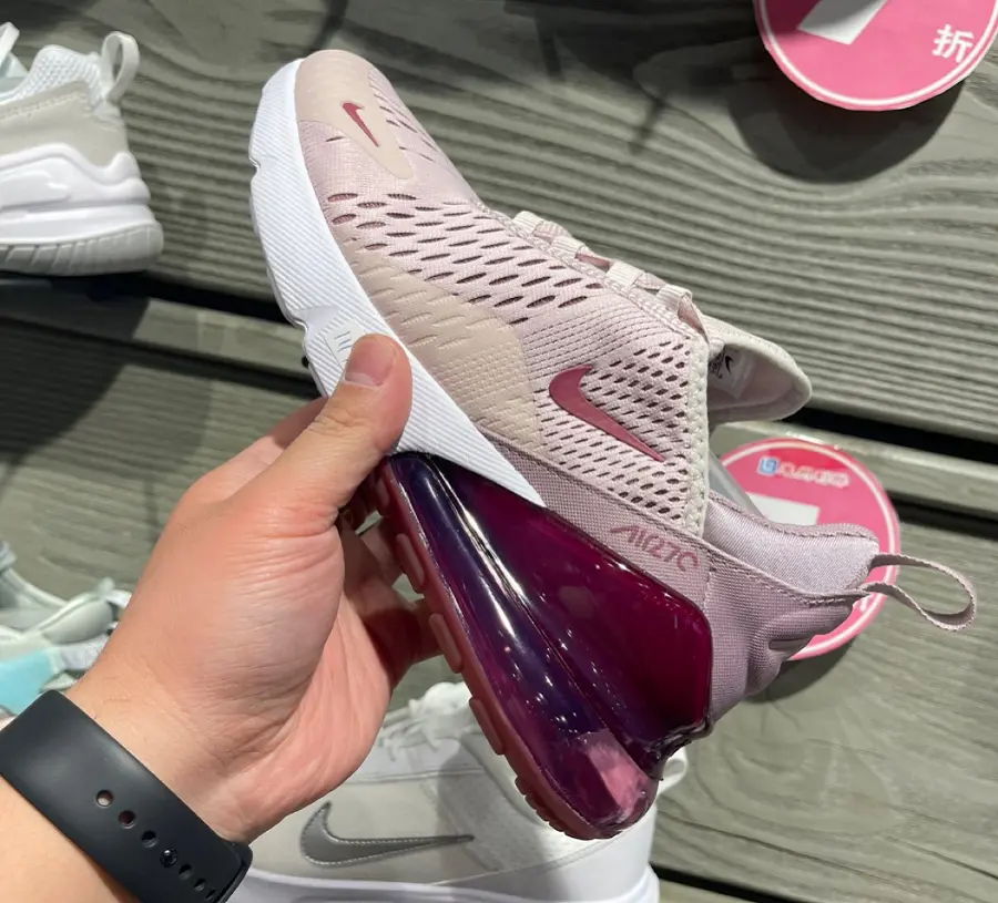 Giày Nike Air Max 270 Golf 'Light Bone Hot Punch' CK6483-002 - Ảnh 3