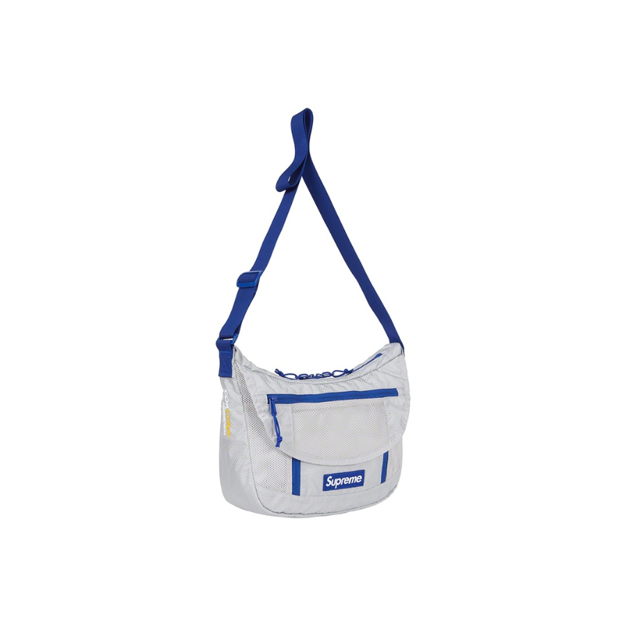 Túi Supreme Small Messenger Bag 'Silver Blue' - Ảnh 2