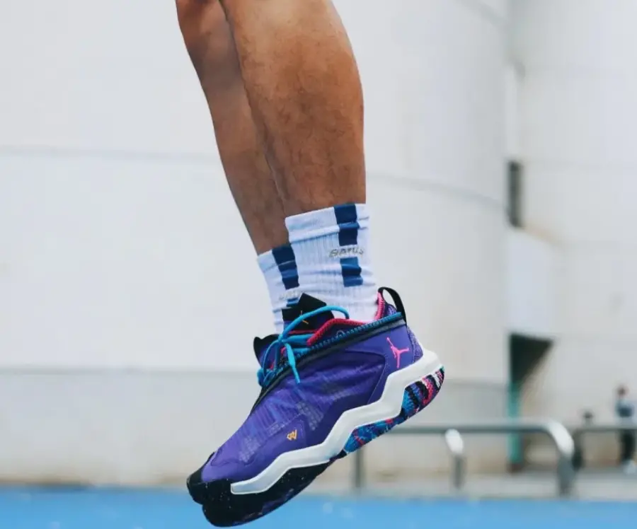 Alternative view of Giày Nike Jordan Why Not Zer0 6 'Bright Concorde' DO7190-460