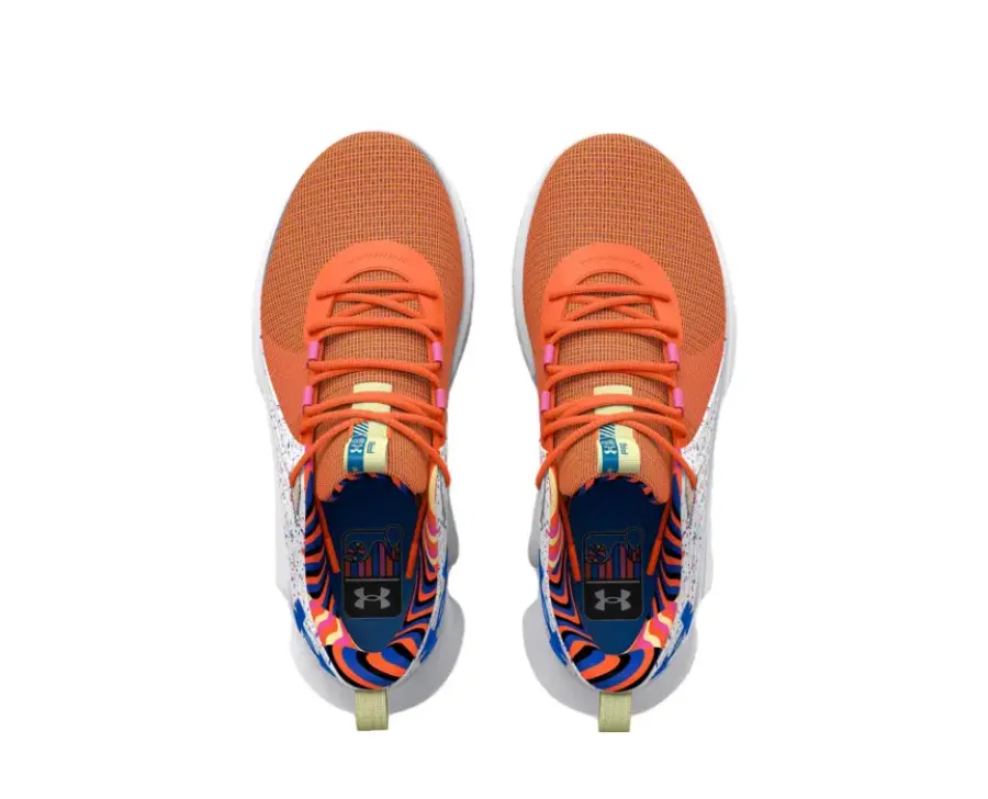 Giày Under Armour Flow FUTR X 2 LE 'Carnival Citrus Blast' 3026757-100 - Ảnh 4