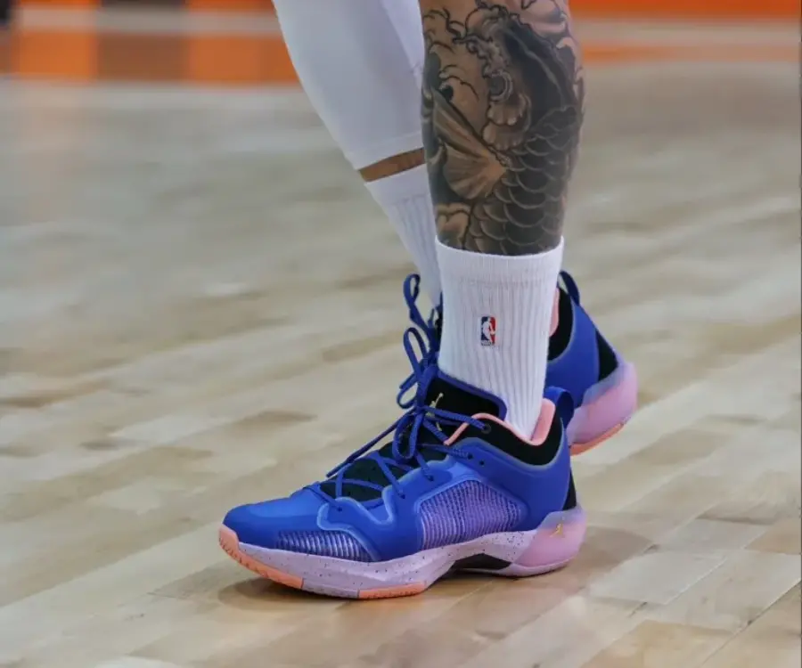 Giày Nike Air Jordan XXXVII 37 'Lapis Purple Navy' DQ4123-400 - Ảnh 4