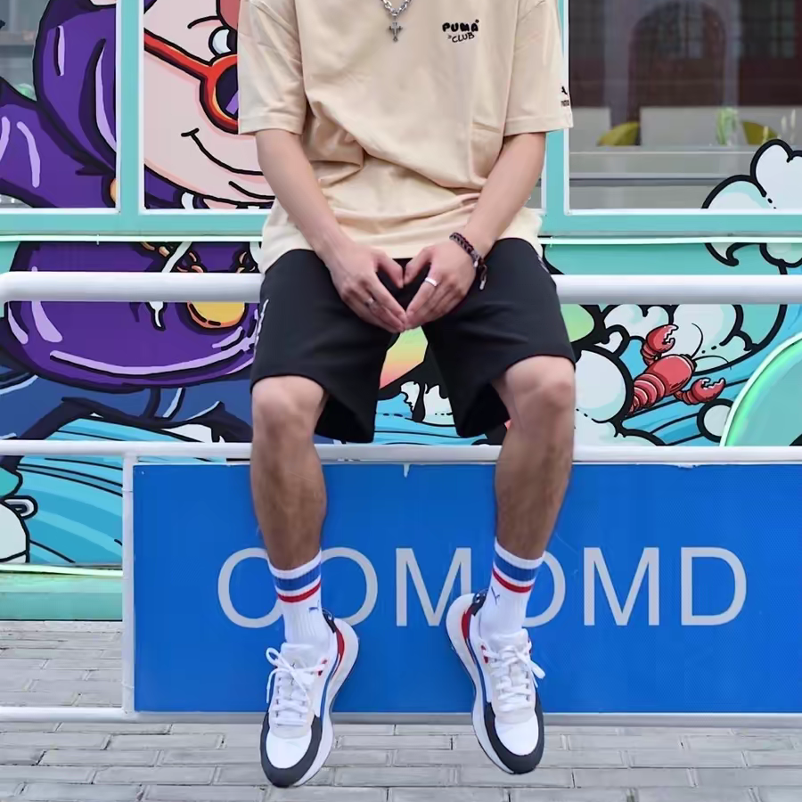 Giày Puma Wild Rider 'Rollin Ebony White' 381517-04 - Ảnh 8