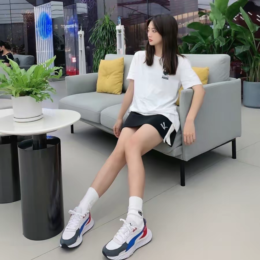 Giày Puma Wild Rider 'Rollin Ebony White' 381517-04 - Ảnh 4