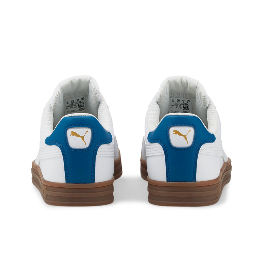 Giày Puma Smash Vulc V3 Retro Low Tops 'White Brown' 380752-08 - Ảnh 4