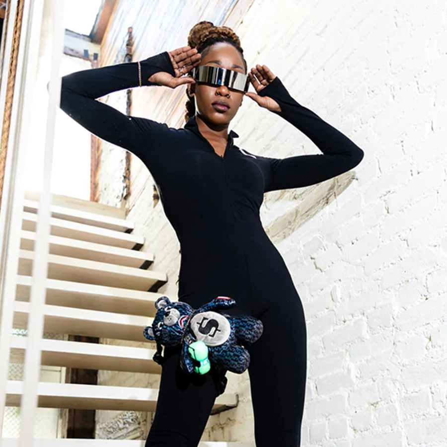 Balo Sprayground Plush Doll 'Black' W0917001 - Ảnh 3