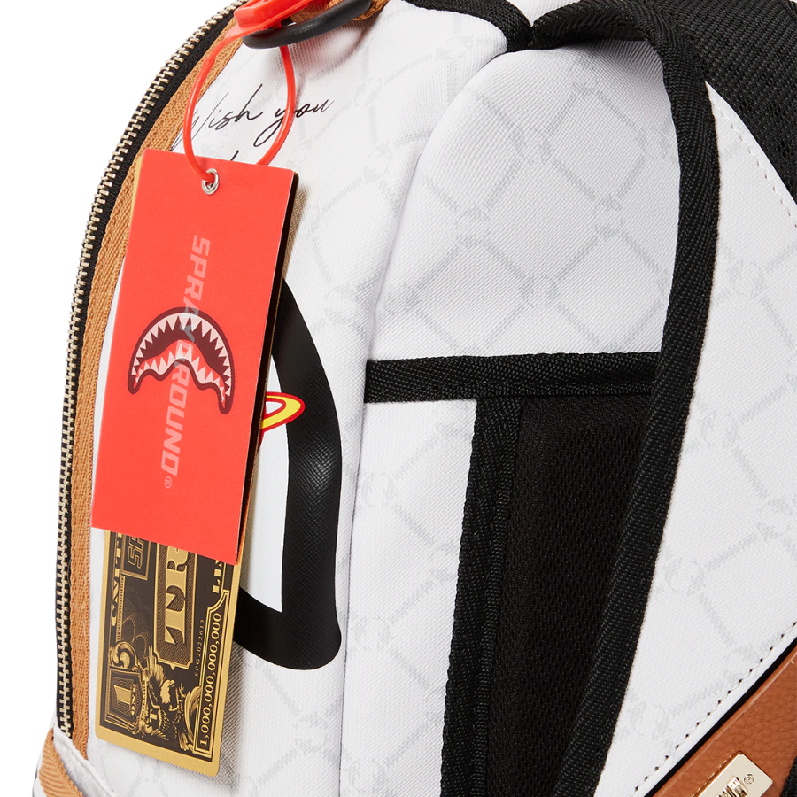 Balo Sprayground Alien Rich DLX Shark 'White' W0825729 - Ảnh 3