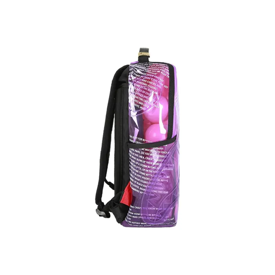 Balo Sprayground Jelly Wind Letter 'Purple' W0715713 - Ảnh 3