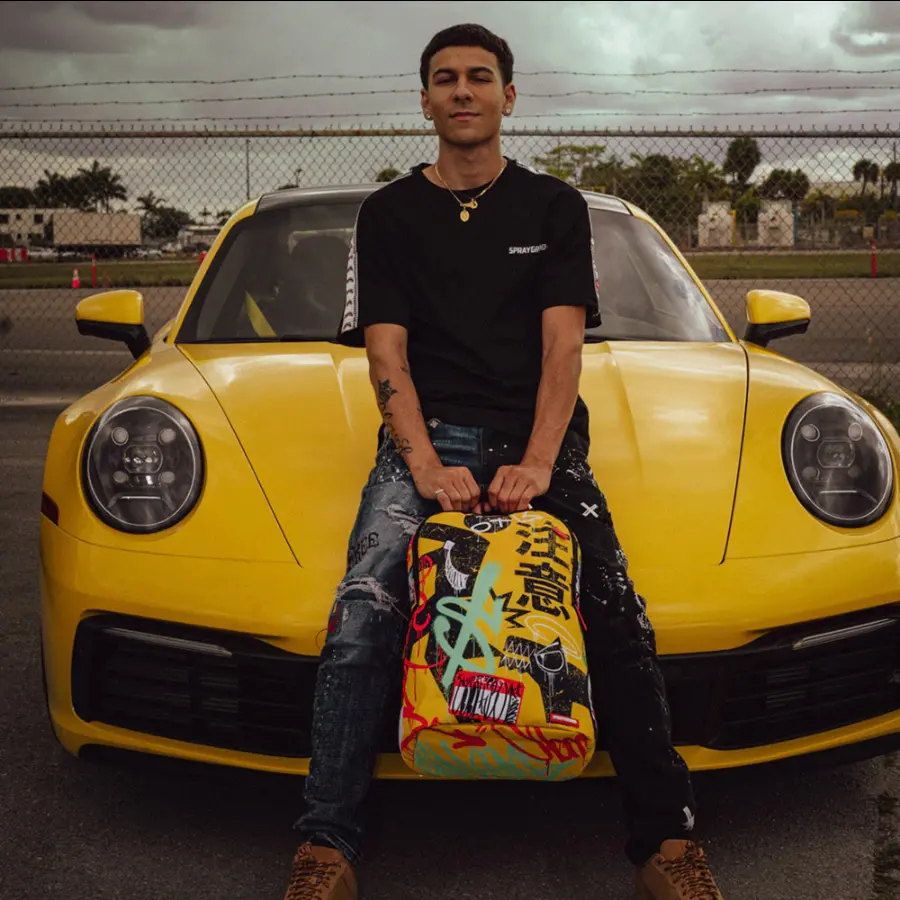 Alternative view of Balo Sprayground Schoolbag 'Graffity' W0845809