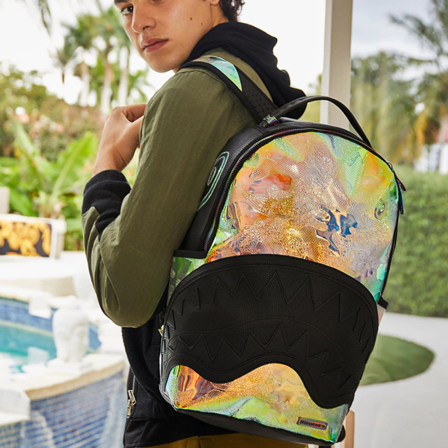 Balo Sprayground DLX Shark 'Case Hardened' W0825722 - Ảnh 4