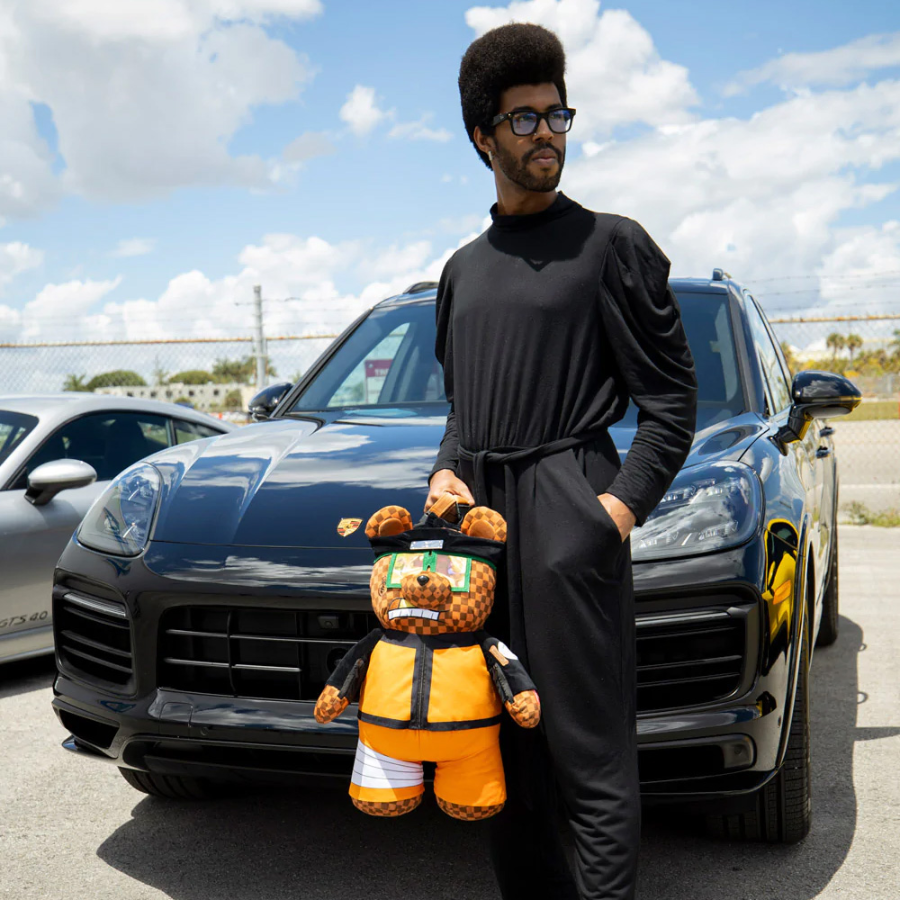 Balo Sprayground Plush Doll 'Orange' W0837013 - Ảnh 3