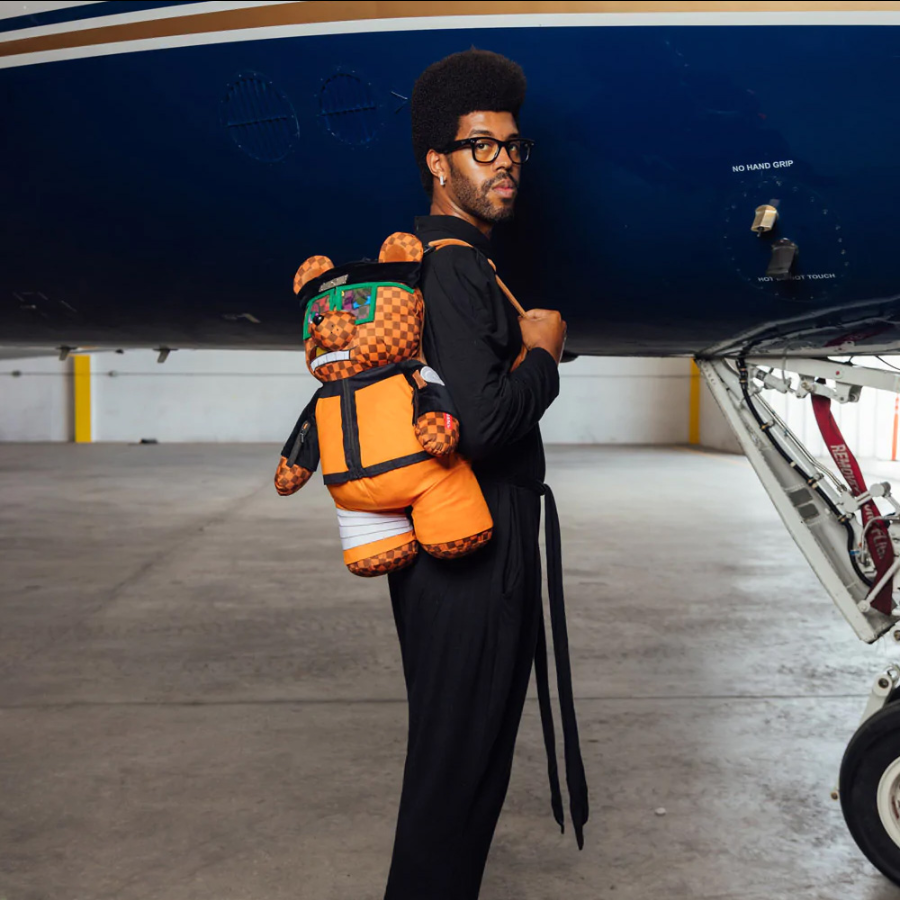 Balo Sprayground Plush Doll 'Orange' W0837013 - Ảnh 2