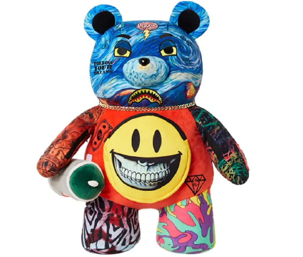 Balo Sprayground Plush Doll x Ron English 'Multicolor' W0917007