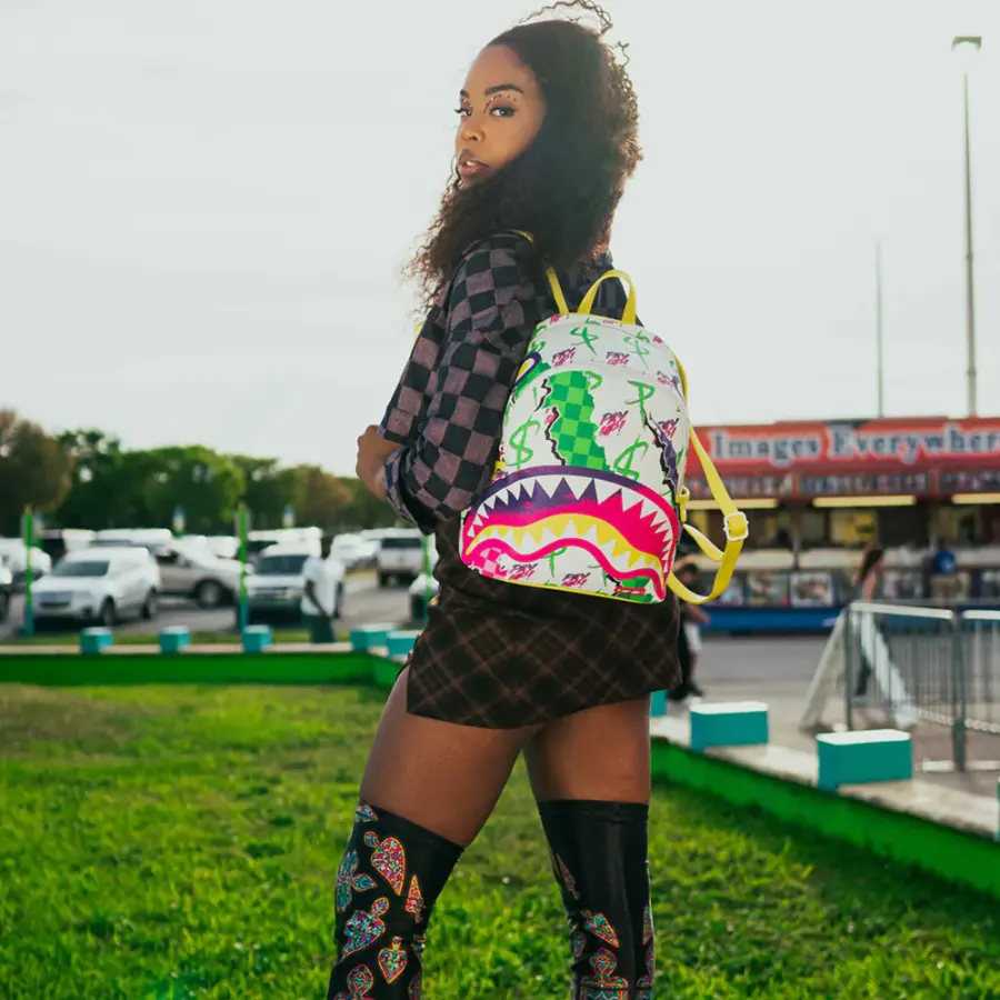 Balo Sprayground Shark Mouth 'Graffity' W0835712 - Ảnh 3