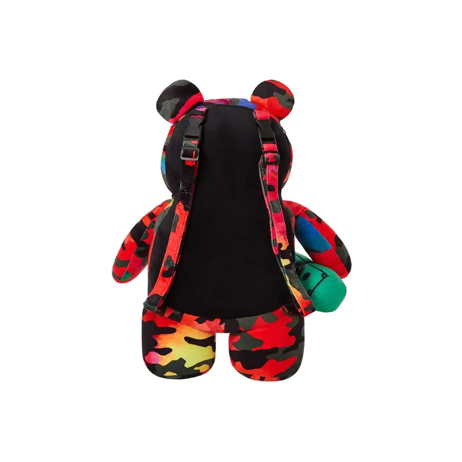 Alternative view of Balo Sprayground Plush Doll 'Red Camo' W0827010
