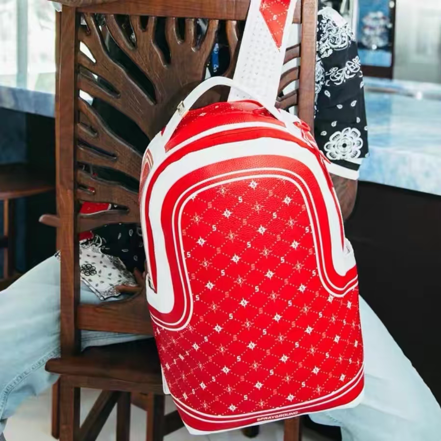 Balo Sprayground Bandana 'Red' B4181NSZ - Ảnh 3