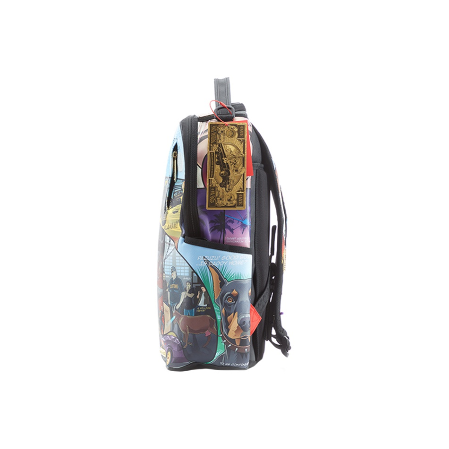 Balo Sprayground Retro Shark Mouth 'Multicolor' W0845805 - Ảnh 4