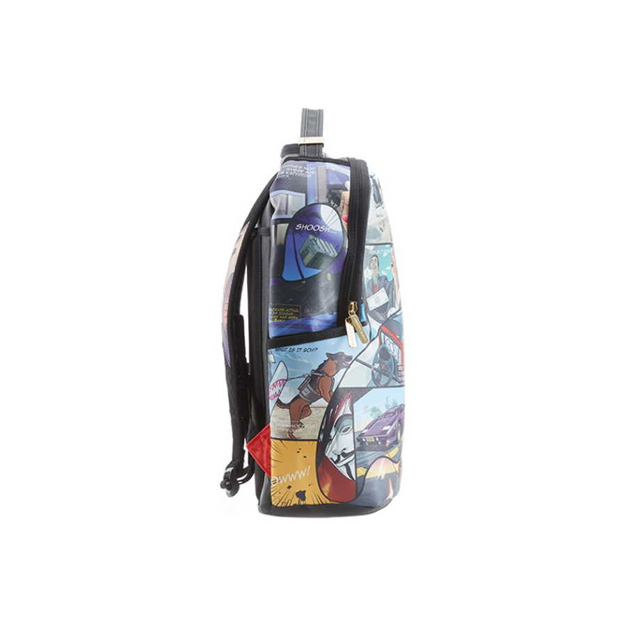 Balo Sprayground Retro Shark Mouth 'Multicolor' W0845805 - Ảnh 3