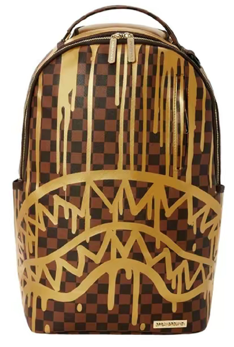 Balo Sprayground Flowing Shark Mouth 'Gold' W0815719