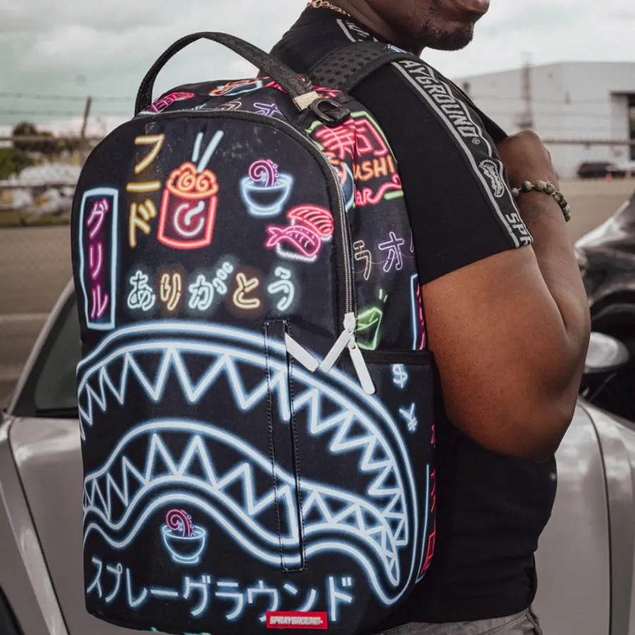 Balo Sprayground Shark Mouth 'Graffity' W0845731 - Ảnh 4