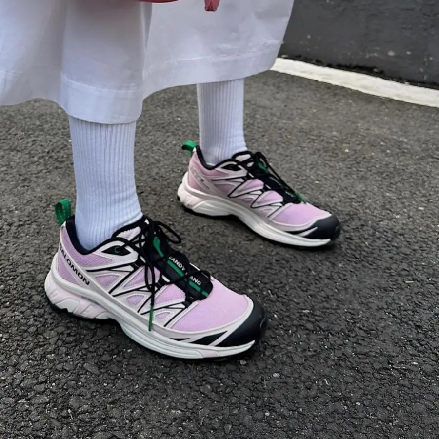 Giày Salomon XT-6 Expanse x Sandy Liang 'Cradle Pink' L47242200 - Ảnh 3