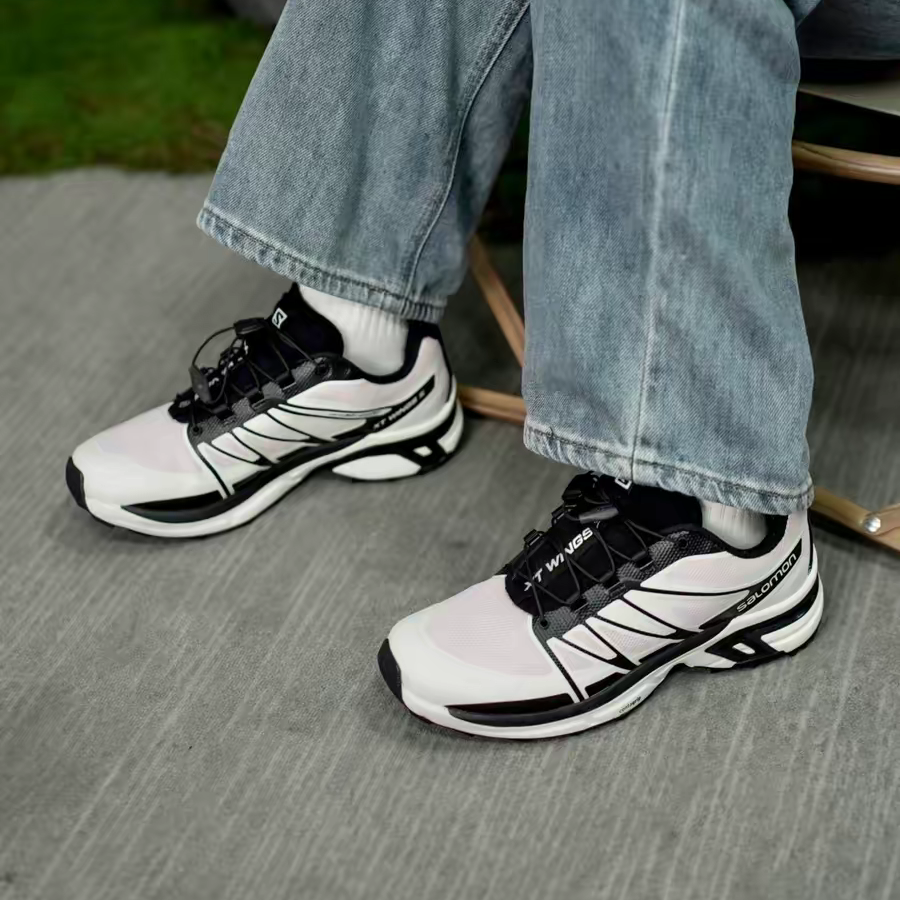 Giày Salomon XT-Wings 2 'Pink Black' L47135700 - Ảnh 4