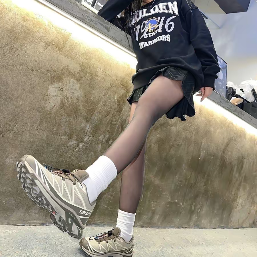 Giày Salomon XT-6 GORE-TEX 'Vintage Khaki' L41741200 - Ảnh 3