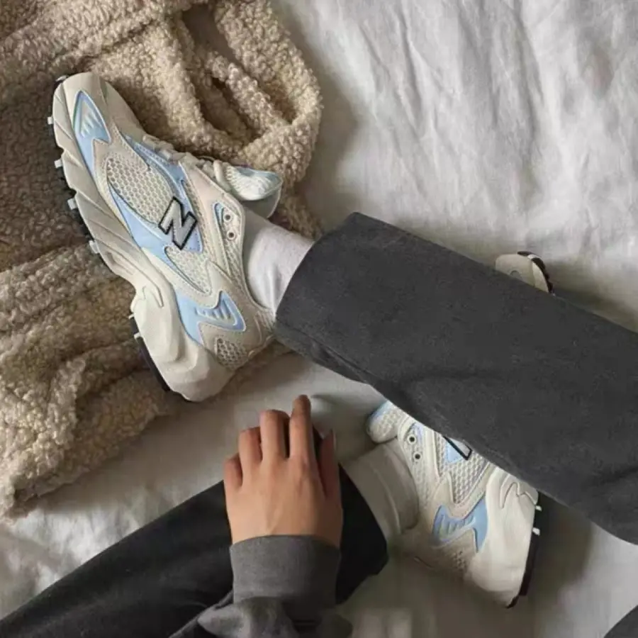 Giày New Balance 725 x Naked Copenhagen 'White Baby Blue' ML725NAK - Ảnh 5