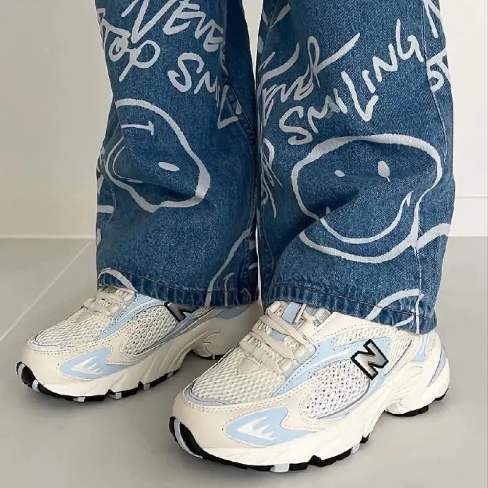 Giày New Balance 725 x Naked Copenhagen 'White Baby Blue' ML725NAK - Ảnh 3