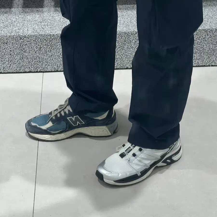Giày Salomon XT-Wings 2 'Silver Metallic Black' L47135600 - Ảnh 6