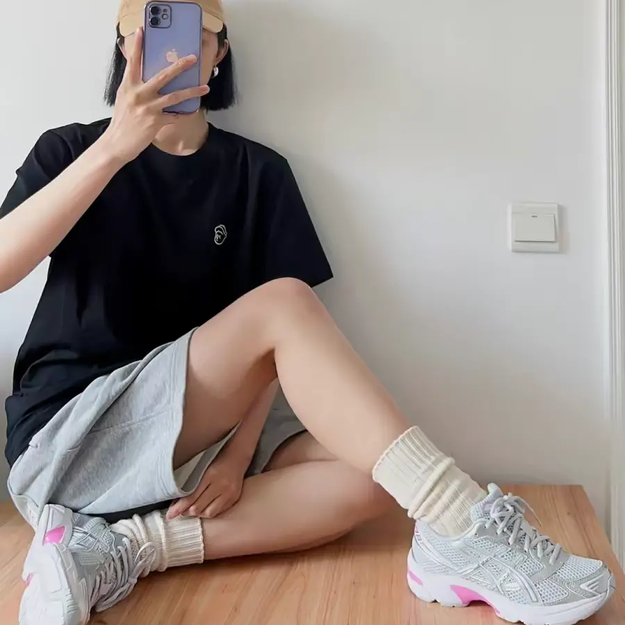 Alternative view of Giày Asics Gel 1130 'Pure Silver Pink' 1202A164-020