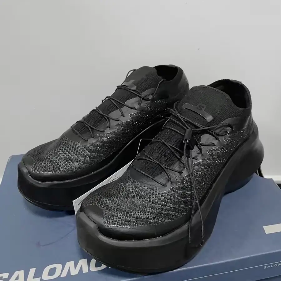 Alternative view of Giày Salomon Pulsar Platform x Comme Des Garcons 'Triple Black' L47195200