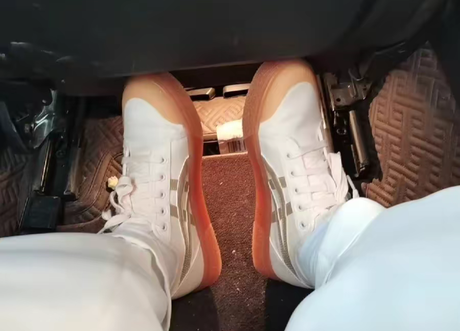 Giày Asics Court Trail 'CreamWhite Brown' 1203A147-700 - Ảnh 4