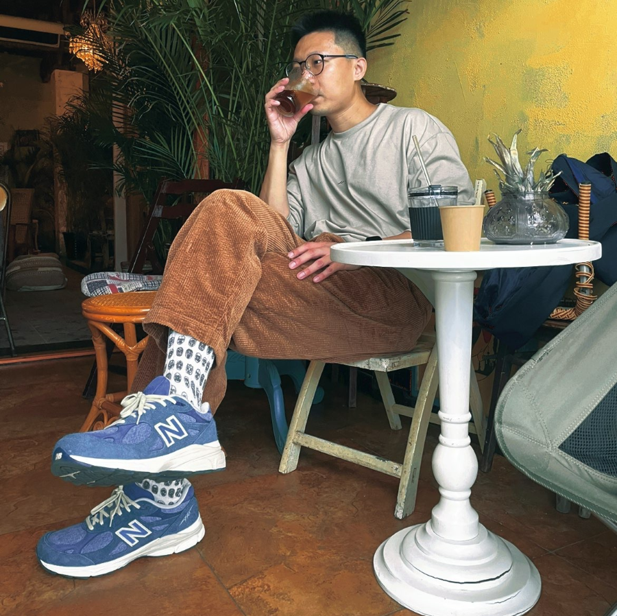 Giày New Balance Levi’s x 990v3 Made In USA 'Mallard Blue' M990LI3 - Ảnh 6