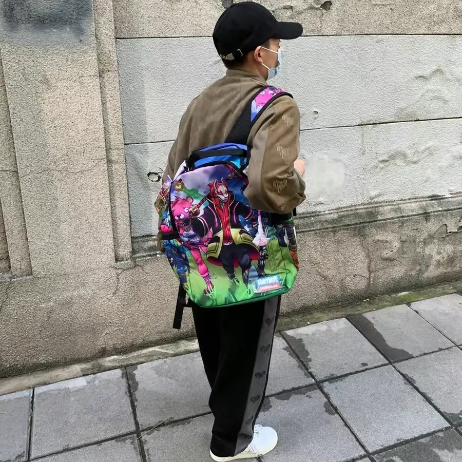 Alternative view of Balo Sprayground x Fornite IP 'Printing SG' W0525892