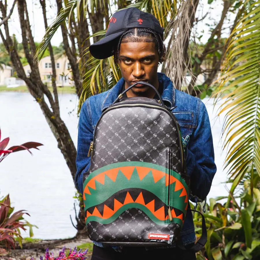Alternative view of Balo Sprayground Retro Presbyopia Shark Mouth 'Black' W0735733