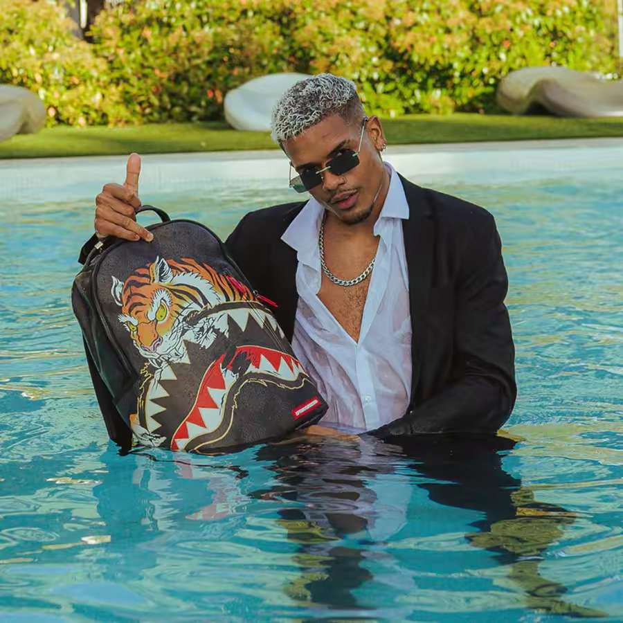 Balo Sprayground New Shark Mouth Large 'Year Of The Tiger' W0835719 - Ảnh 4