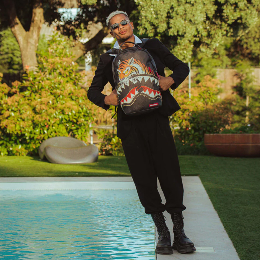 Balo Sprayground New Shark Mouth Large 'Year Of The Tiger' W0835719 - Ảnh 3