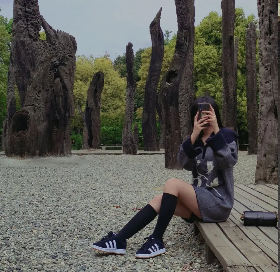 Alternative view of Giày Adidas Campus 00s 'Black White' HQ6638