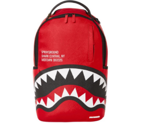 Balo Sprayground Big Logo Shark Mouth 'Red' W0845727