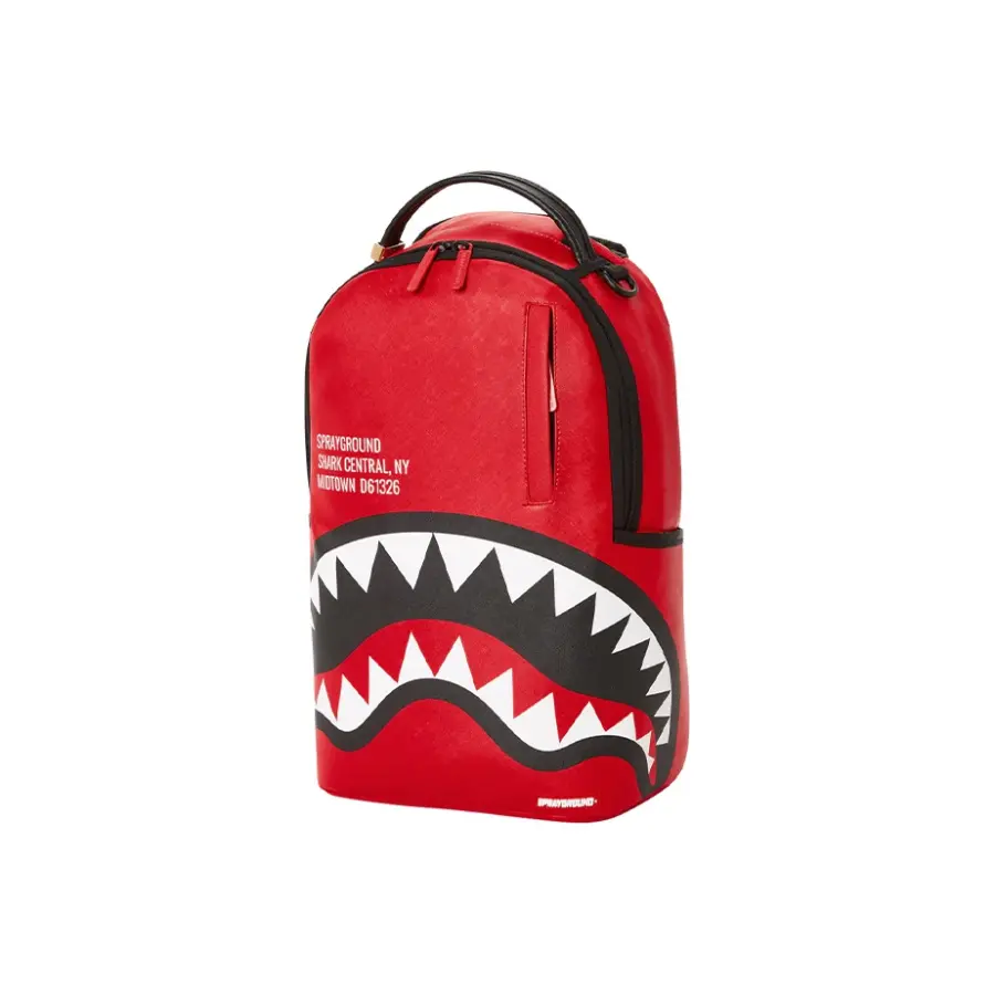 Alternative view of Balo Sprayground Big Logo Shark Mouth 'Red' W0845727