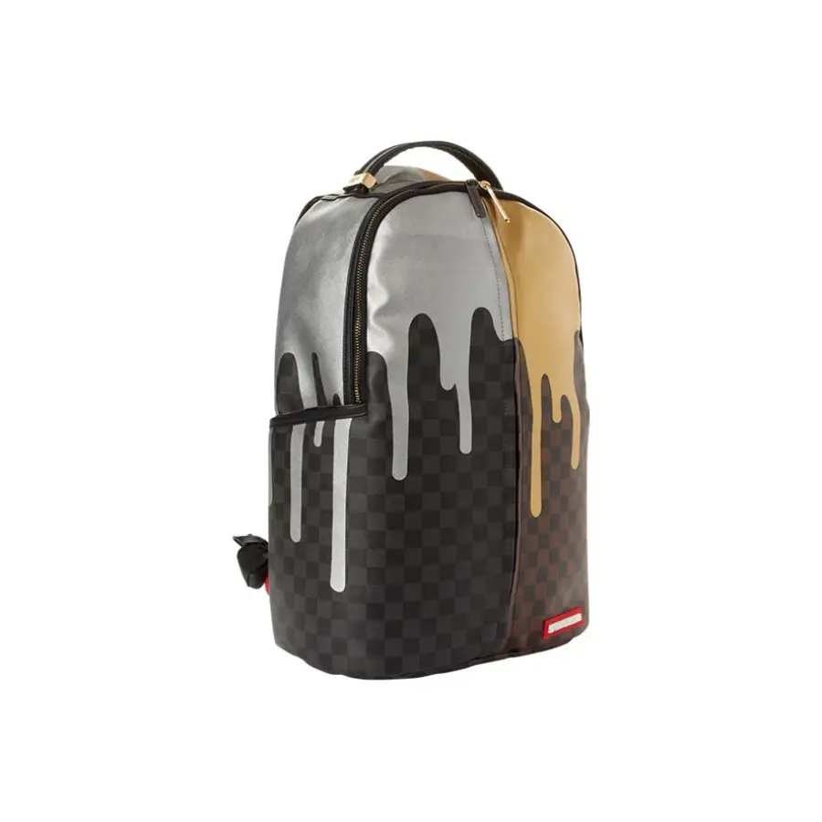 Alternative view of Balo Sprayground Contrasting Gilt 'Black Brown' W0635804