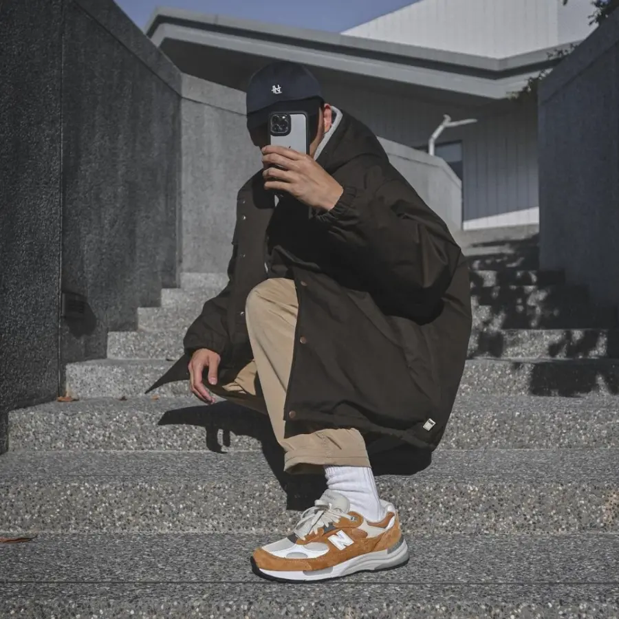 Giày New Balance 992 Packer Shoes 'Yellow' M992PK1 - Ảnh 5