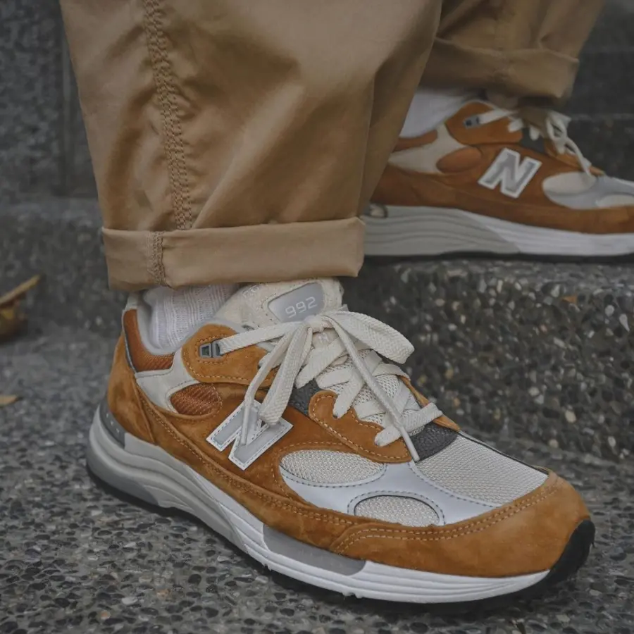 Giày New Balance 992 Packer Shoes 'Yellow' M992PK1 - Ảnh 6