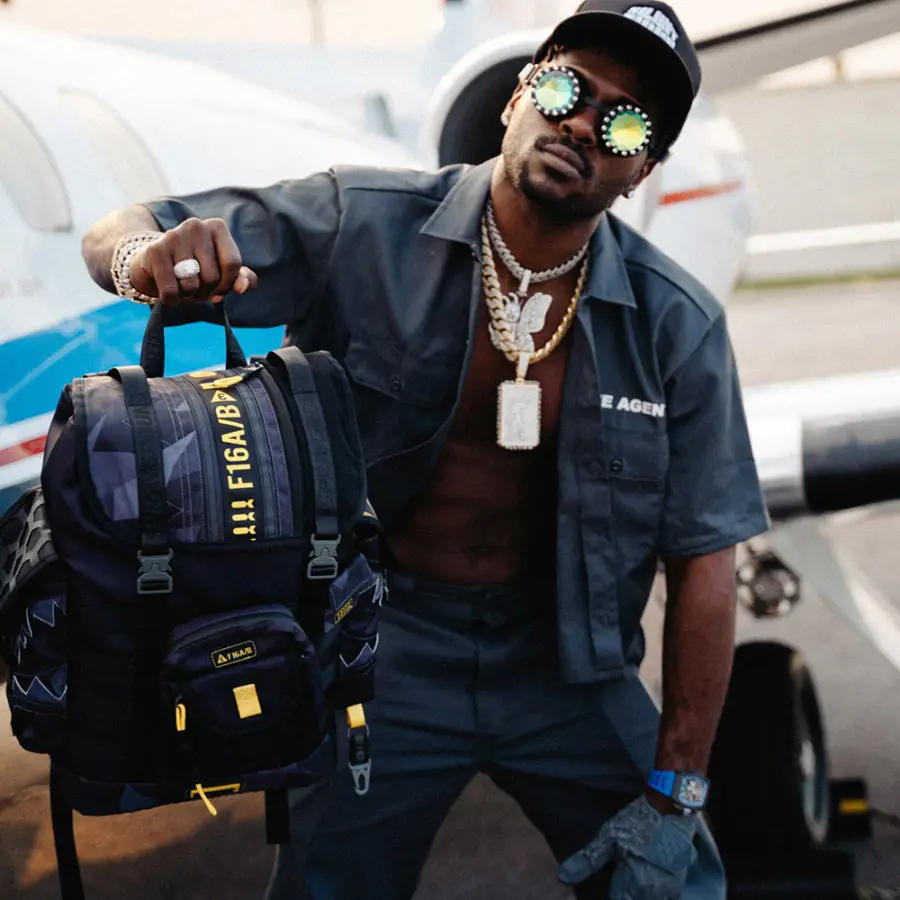 Alternative view of Balo Sprayground Special-Ops Large 'Navy' W0835745