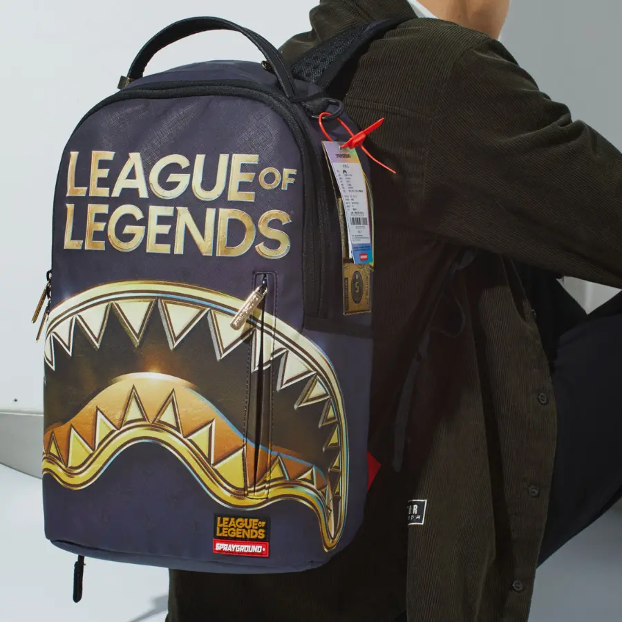 Balo Sprayground x League Of Legends 'Navy' W0825705 - Ảnh 4