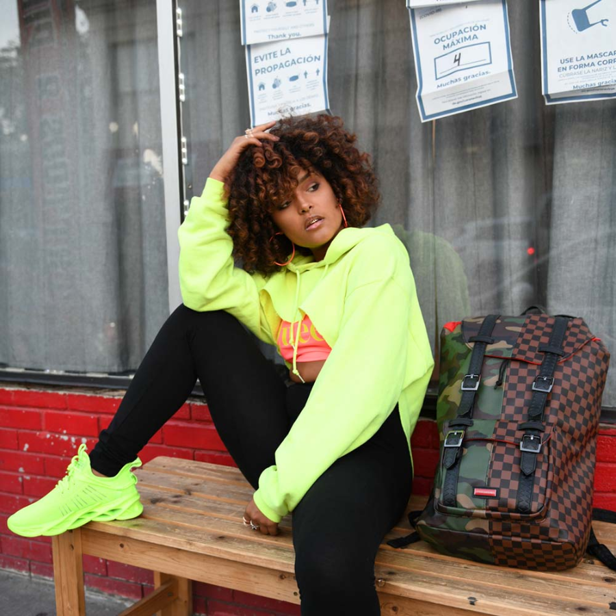 Balo Sprayground Checkerboard Cover 'Camo' W0645702 - Ảnh 3