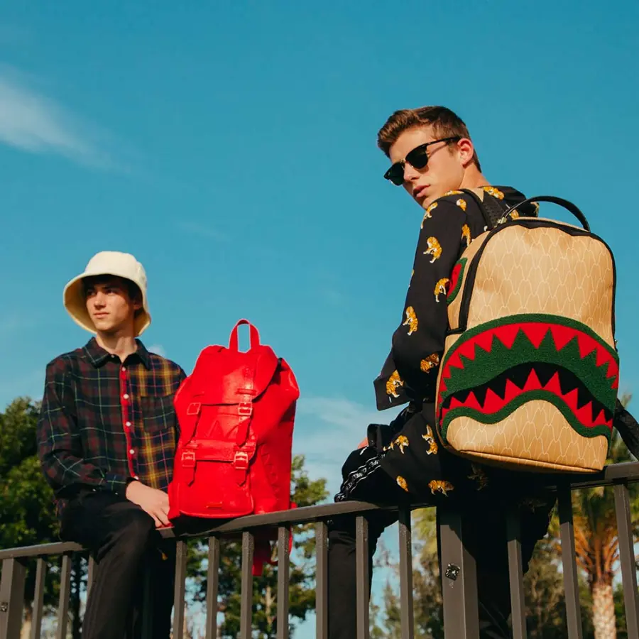 Balo Sprayground Trend Shark 'Red' W0645716 - Ảnh 4