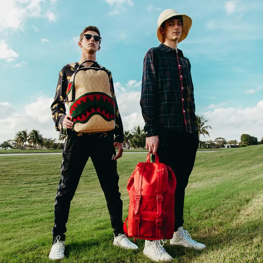 Balo Sprayground Trend Shark 'Red' W0645716 - Ảnh 3
