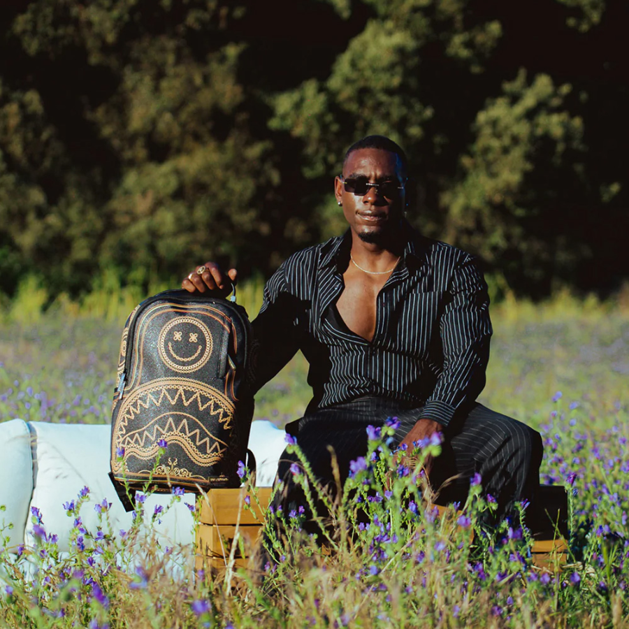 Balo Sprayground Chain Element Printing Shark Mouth 'Black' W0845733 - Ảnh 3