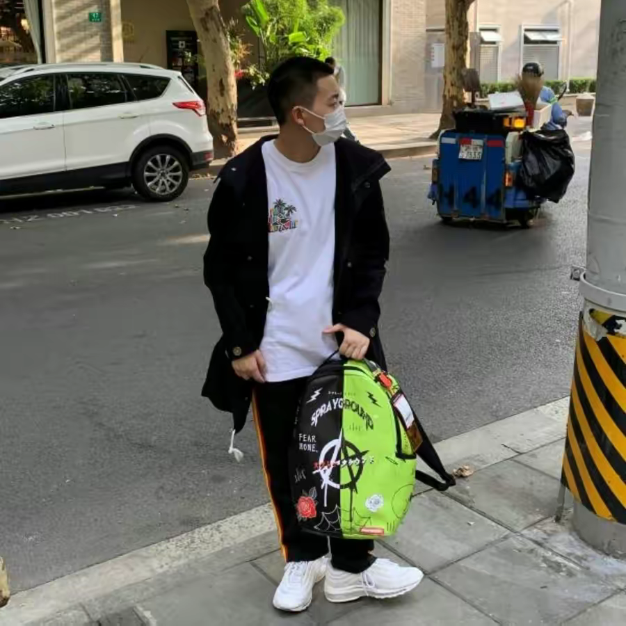 Balo Sprayground Fantasy Shark 'Party Time' W0635815 - Ảnh 2